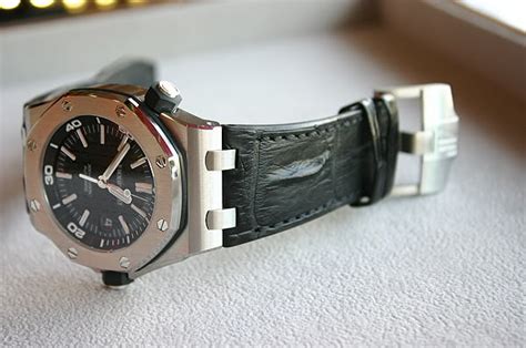 audemars piguet offshore rubber strap|Audemars Piguet hornback strap.